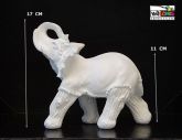 Elefante talhado 17cm Cod 12354