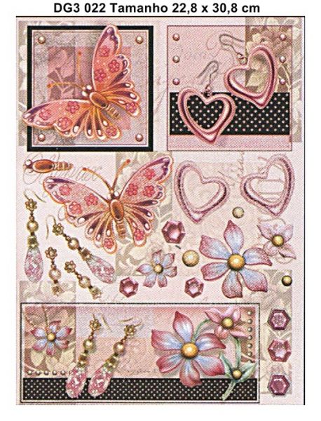 Pap p/ Decoupage ref DG3022-un