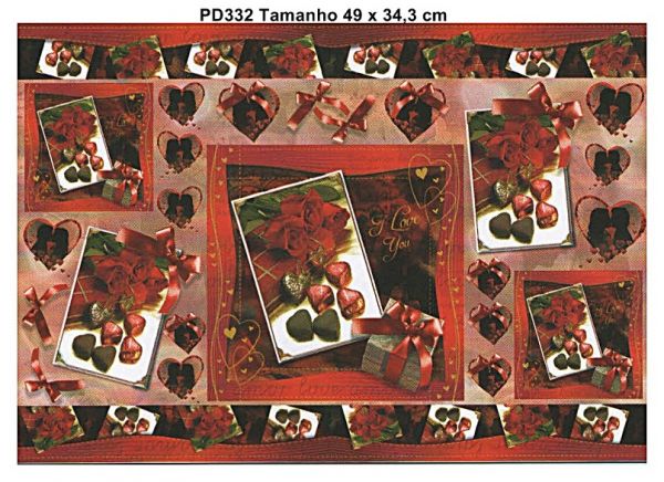 Pap p/ Decoupage ref PD332-un