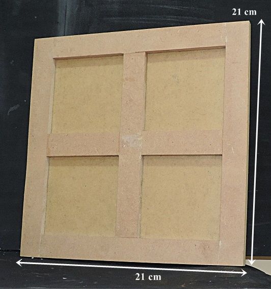 Quadro c/ 4 divisórias ref 478