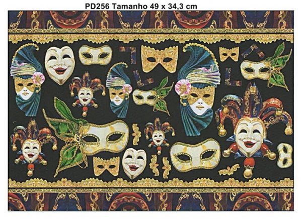 Pap p/ Decoupage ref PD256-un