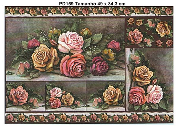 Pap p/ Decoupage ref PD159-un