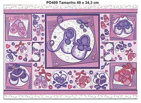 Pap p/ Decoupage ref PD409-un