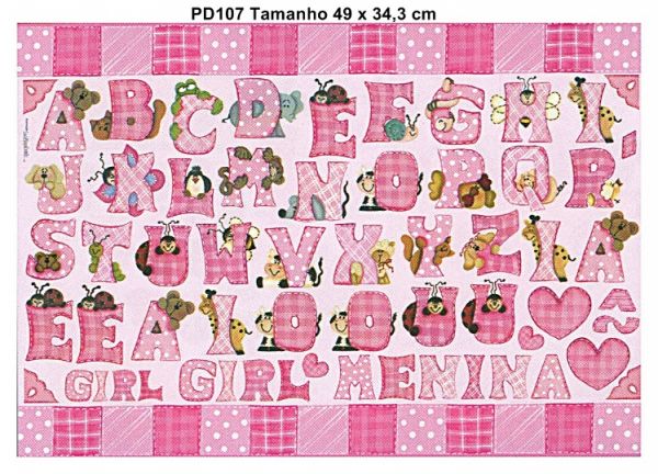 Pap p/ Decoupage ref PD107-un