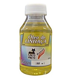 Óleo de linhaça 100ml-Gato Preto