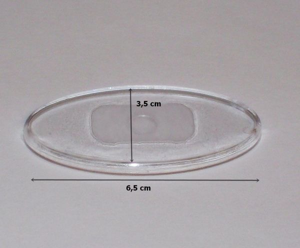 Base acrílica oval-pct com 40 un