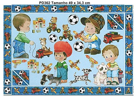 Pap p/ Decoupage ref PD362-un